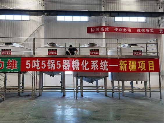 祁阳精酿啤酒设备厂—5吨精酿啤酒设备—新疆项目
